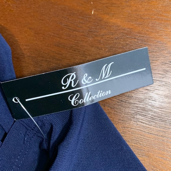 R & M Collection Chevron Dress with Attached Wrap - Picture 5 of 8